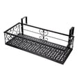 thumbnail image 4 of OUNONA Rail Planter Hanging Iron Support for Balcony Flowerpot 1Pcs, 4 of 7