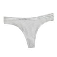 thumbnail image 2 of HUPOM Sexy Panties For Women Panties For Women Thong Activewear None Elastic Waist Gray L, 2 of 4