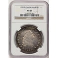 thumbnail image 1 of 1795 S$1 Flowing Hair Dollar Coin NGC MS64   Flowing Hair - Three Leaves - HAT910696001, 1 of 1