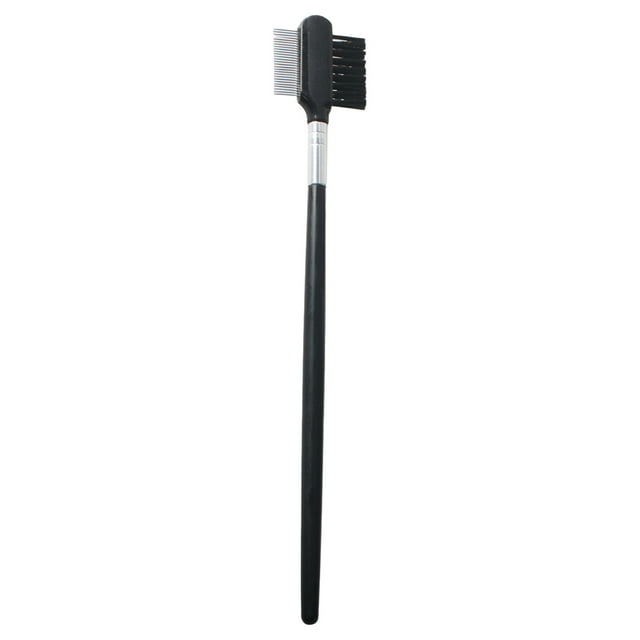 Peigne à Cils à Deux Extrémités en Acier Application Multifonctionnelle avec Racines Claires Peigne à Cils en Acier Inoxydable Brosse à Cils