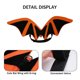 thumbnail image 3 of Disfraz de Halloween para gato, alas de murciélago, ropa para mascotas, accesorios de vestir para fiesta de Halloween, accesorios para gatos, perros pequeños, cachorros, gatitos, 3 of 5