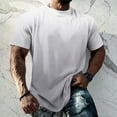 thumbnail image 3 of BRANROY Mens T-Shirts Summer Trendy - Soft Lightweight Relaxed Fit Shirts for Men, Custom Style Athletic Tee for Gym and Outdoor Daily Wear,Dark Gray,2XL, 3 of 6