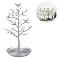 thumbnail image 1 of HZKAICUN Little Birds Tree Jewelry Earring Necklace Display Stand Jewelrys Storage Towers Alloy Tree Display Stand, 1 of 9