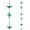 🍒 Green_Base#4154, variant on Galvanized Rain Chain Gutter Downspout Catcher - Decorative Metal Rain Cups Chime,FrogDesign, 39.3 in, Blue Green Black