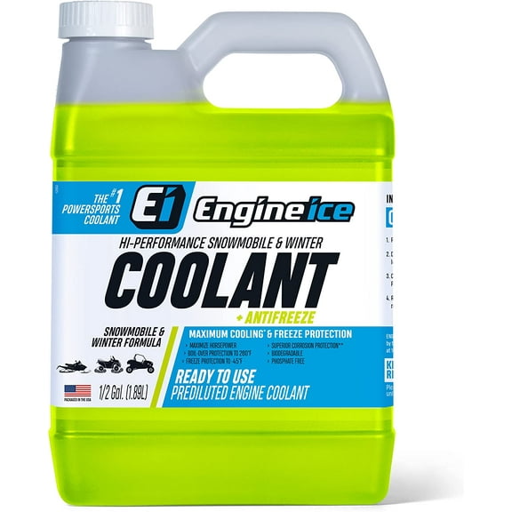 Engine Ice Hi-Performance Snowmobile Anti-Freeze Coolant 1/2 Gallon (12557 1/2 GAL)