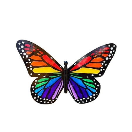

Deal of The Day Dvkptbk Color Butterfly Home Decoration Multicolor Outdoor Decoration Pendant