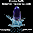 thumbnail image 3 of Reaction Tackle Tungsten Flipping Weights, 3 of 7