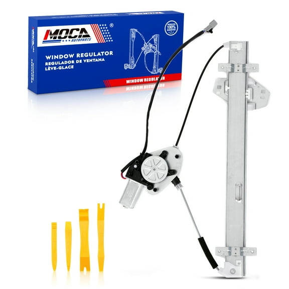 MOCA AUTOPARTS Rear Left Power Window Regulator w/ Motor Fit for 2003-2008 Honda Pilot