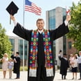 thumbnail image 6 of Alaiyaky 3 Pcs Mexican Graduation Stole Set Senior 2026 Graduation Honor Stole for Adult Unisex College Graduation's Day Grad Celebration, 6 of 8