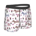 thumbnail image 2 of KLL Cute Dog Men's Cotton Boxer Briefs Underwear-Medium, 2 of 8