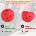 thumbnail image 2 of Juego de pelotas de práctica de golf Aivalas Backyard de plástico PE de 3 pulgadas, 2 of 7