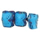 thumbnail image 2 of Conjunto de equipo de protección para niños, rodilleras, coderas, muñequeras, portátiles para niños gruesos Azul Cola rodilleras, 2 of 8