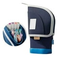 thumbnail image 2 of Expandable Pencil Case Telescoping Pen Pouches Retractable Standing Pencil Holder Storage Bag Travel Makeup Brush Holder, 2 of 8