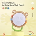 thumbnail image 3 of Juguete Musical para bebés, juguete de mano para bebés, Juguete Musical, percusión para bebés, , niñas, regalo SM SunniMix Tambor de música infantil, 3 of 8