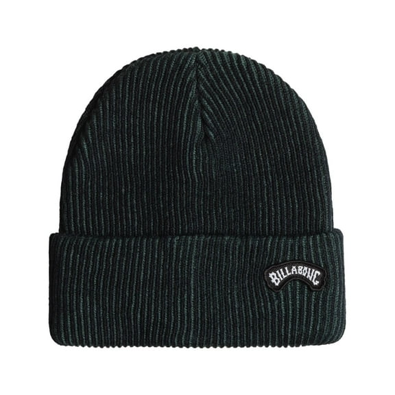 Billabong Mens Knitted Cuff Beanie ~ Arch Patch navy blue