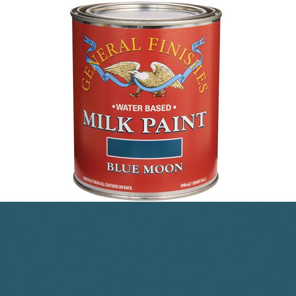 General Finishes Blue Moon Milk Paint, Quart