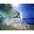 thumbnail image 2 of Hawaii, Oahu, North Shore, Underwater wave. Poster Print (16 x 12), 2 of 4
