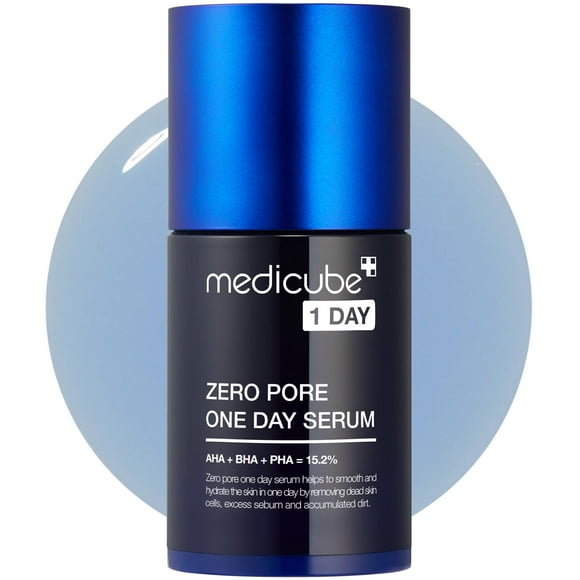 Sérum Medicube Zero Pore de un día, 30 ml con un 15,2% de AHA+BHA+PHA