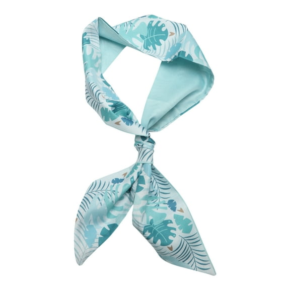 Unique Bargains 1 Pc Headband Long Ribbon Pattern Hairband for Women Blue