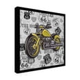 thumbnail image 2 of Jean Plout 'Vintage Motorcycles On Route 66 17' Outdoor Canvas 14x14, 2 of 5