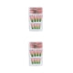 thumbnail image 3 of Vogacara 1 Juego de prensa de punta francesa en las uñas, uñas artificiales con degradado, cubierta completa desmontable, regalos de bailarina tipo 19 Pegamento 2g, gelatina 24 piezas 2piezas, 3 of 6