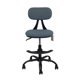 thumbnail image 1 of Silla de dibujo ergonómica con altura ajustable, sin brazos, en tono azul claro, ideal para escritorios de diferentes alturas. Fabricada en PP, espuma y hierro, soporta hasta 120 kg. Incluye ruedas, 1 of 6