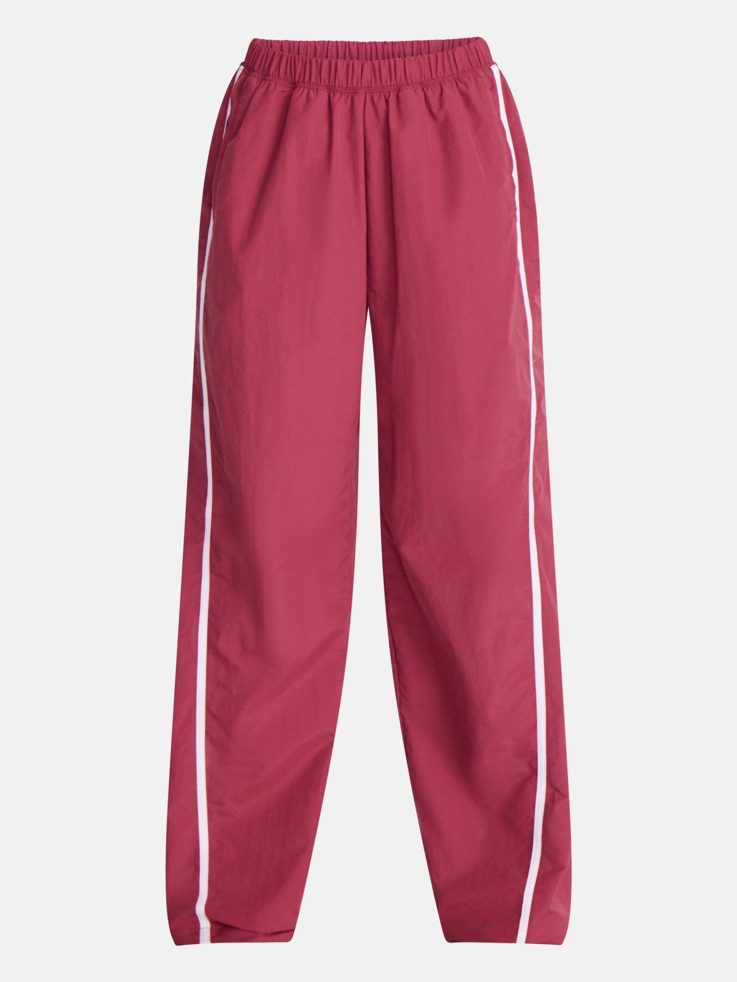 No Boundaries Nylon Track Pants, 29.5'' Inseam, Women's XXS-XXL