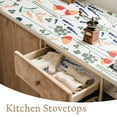 thumbnail image 7 of Kromapolis Shelf and Drawer Liner for Ktichen Cabinet Non Adhesive, 12 in X 10 Ft Roll Strong Grip Non Slip Waterproof Shelf Liners Cupboard, Multi-FlowerⅠ, 7 of 7
