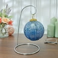 thumbnail image 3 of Bard's Silver Ornament Stand, 7" H x 4" W x 4" D, Pack of 3, 3 of 5