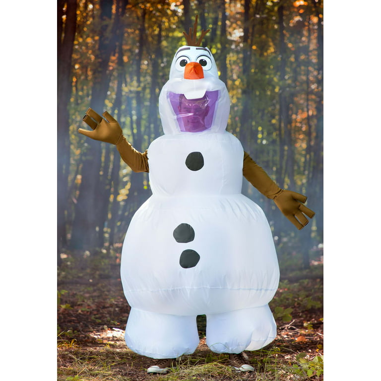 Olaf Costume Inflatable Costume Fancy Party Dress Birthday Outfit Adult  Size