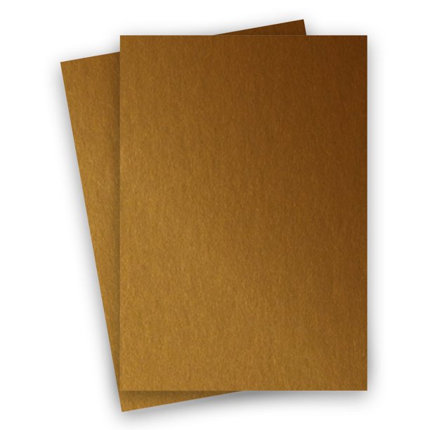 Metallic ANTIQUE GOLD 8.5X14 (Legal) Paper 105C Cardstock 150 PK