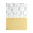 thumbnail image 5 of Style2 Mix & Match 7-Piece Reversible Bed in a Bag Comforter Set with Sheets, Gray and Yellow, King, 5 of 15