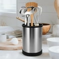 thumbnail image 1 of GOOHOCHY Cubiertos Rotatorio De Metal Negro Para Utensilios Y Almacenamiento En Cocina, 1 of 6