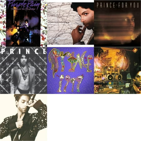 Purple Rain & Musicology (Digipak) & For You & Dirty Mind (X) & 1999 (X) & Sign O’ The Times & Hits 1 (X) [CD Bundle]