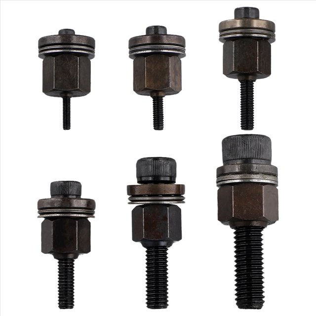 Herramienta Remachado Manual 6 Piezas Juego Cabezales Acero Remachador Manual Reemplace la Tuerca Punta M3//M5/M6/M8/M10 Cabeza Mandril para Herramienta Tuerca Remache
