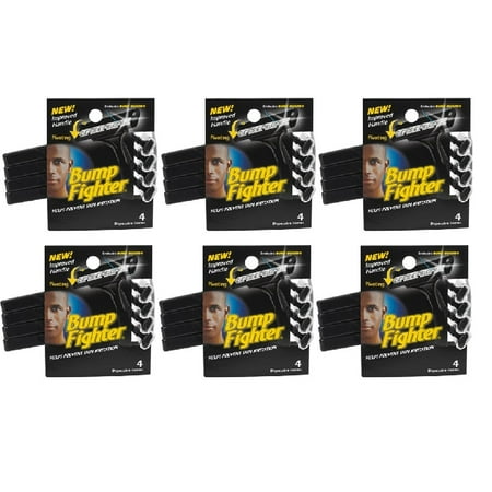 Bump Fighter Mens Disposable Razors - 4 ct. (Pack of 6) + Yes to Coconuts Moisturizing Single Use