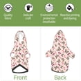 thumbnail image 5 of Bingfone Beautiful Butterflies and Hearts Dog Clothes Hoodie, Pet Winter Coat,Puppy Sweatshirts for Small Dogs Boy Girl,Suitable for All Breeds-Small, 5 of 6