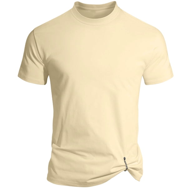 Redonda Alta Mesa Magnética Desmontable Pullover de Manga Corta Top para los Hombres, Suave Transpirable Absorción de Sudor Secado Rápido Desgaste Deportivo