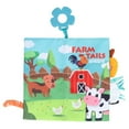 thumbnail image 4 of Libro de tela BuyWeekMX para bebés de dibujos animados de animales, 4 of 9