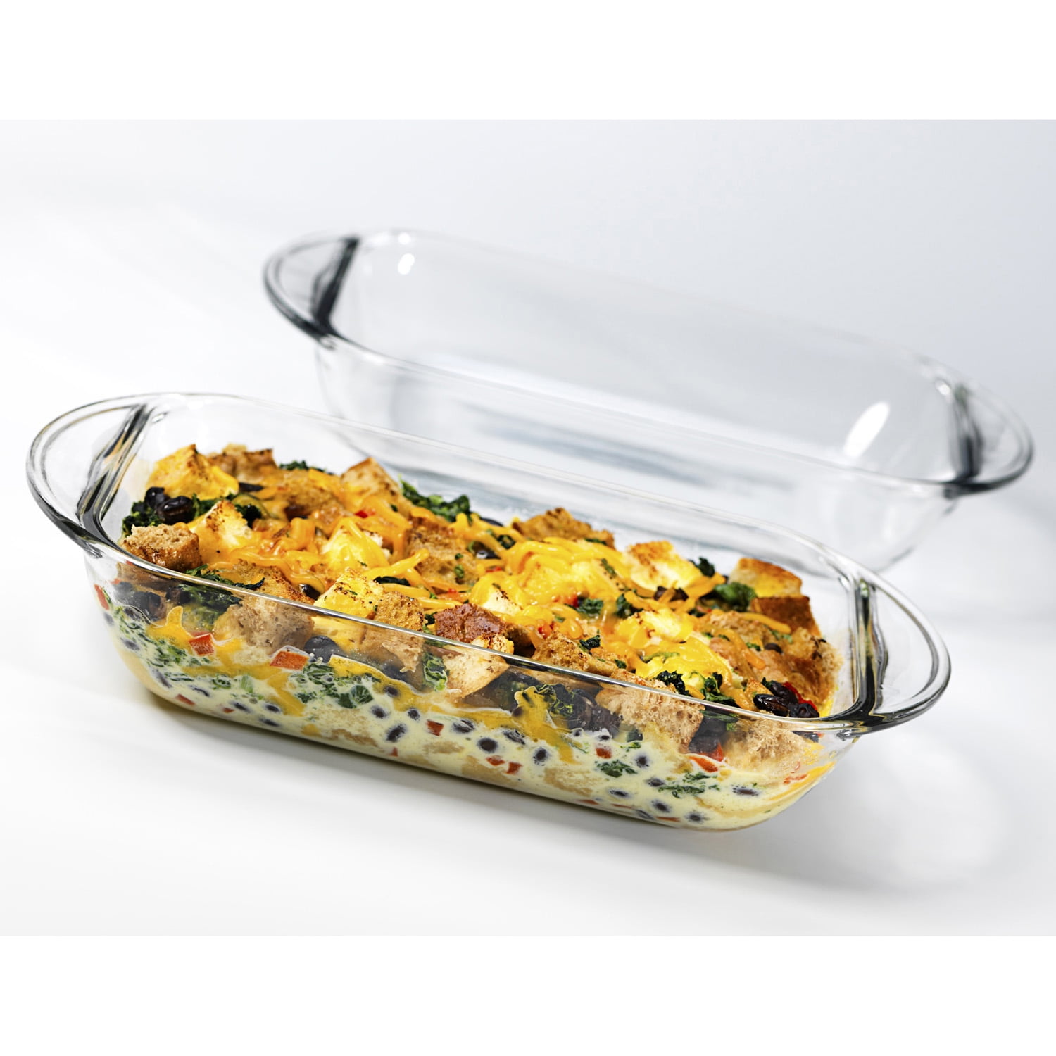 Anchor Hocking Oven Basics 1 Quart Mini Glass Bake Dish, Set of 2 - Walmart.com