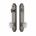 thumbnail image 2 of Grandeur Arc Tall Plate Single Cylinder One Piece Knobset with Chambord Knob, 2 of 6