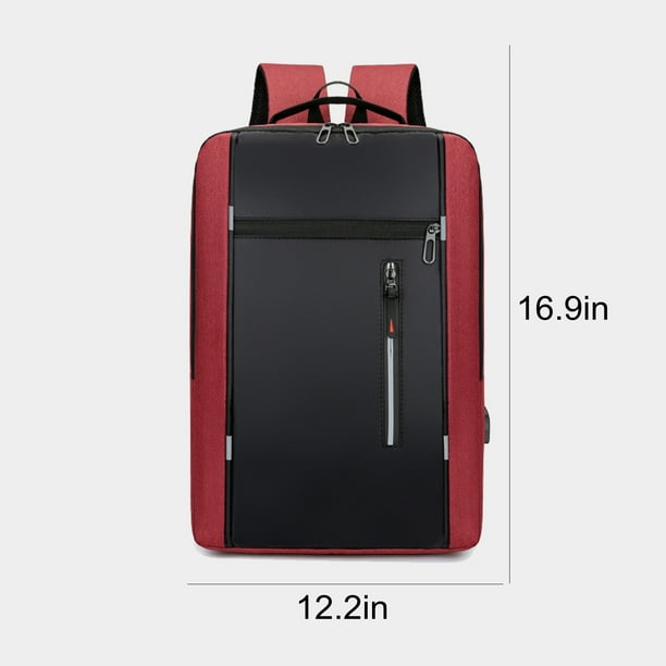 Jubipavy Laptop Backpack 16 Inch Business Slim Laptops Travel Backpacks  With USB Charging Port College School Computer Bag Gifts For Men And Women  ...