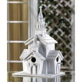 thumbnail image 2 of Home Locomotion 10014778 Little White Chapel Birdhouse, 2 of 2
