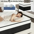 thumbnail image 2 of DalisTairy 8 inch Hybrid Mattress in a Box, Gel Memory Foam and Pocket Spring ,Full Mattress, 2 of 7