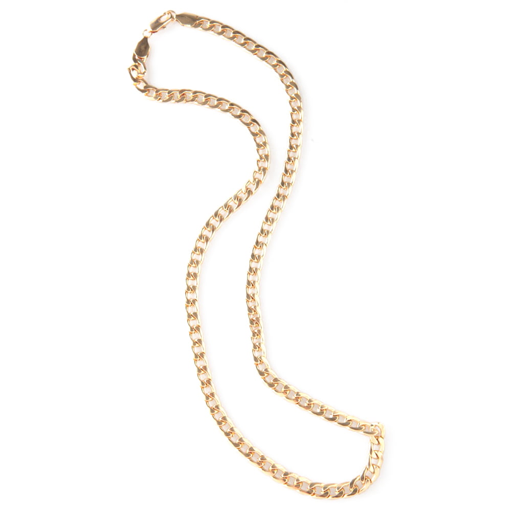 Details about   9/11mm Mens Womens Necklace Chain Stainless Steel Gold Plated Twist Link Chain