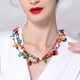 thumbnail image 3 of Collar vintage redondo con colgante de concha de coco estilo bohemio para mujer. Decoración para el cuello de niñas., 3 of 7