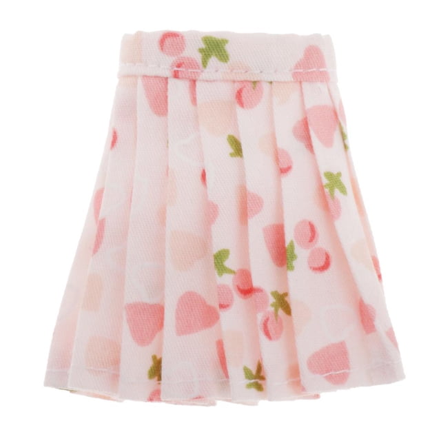 Minifalda de muñeca Yotijar 1/6 Faldas de muñeca de 12 pulgadas Rosa