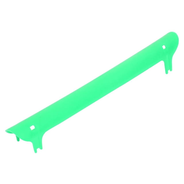 Protección de cadena de bicicleta de plástico Protector de cuadro de bicicleta Almohadilla de vaina (verde)