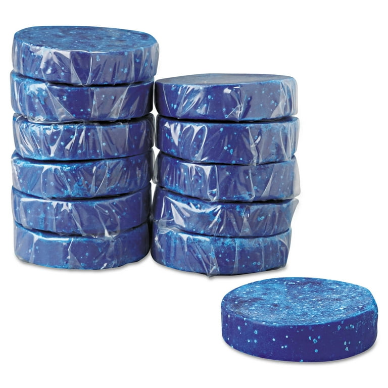 Eco Fresh Non-Para Enzymatic Urinal Block with Enzymes, Cherry Scent, 2.5 oz, Blue, 12/Box Eco Fresh Non-Para Enzymatic Urinal Block with Enzymes, Cherry Scent, 2.5 oz, Blue, 12/Box