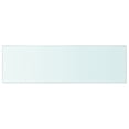 thumbnail image 2 of vidaXL Shelves 2 pcs Panel Glass Clear 80x25 cm, 2 of 2
